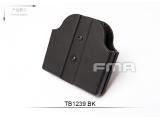 FMA Double Magazine Case , Belt Model BK  TB1239-BK